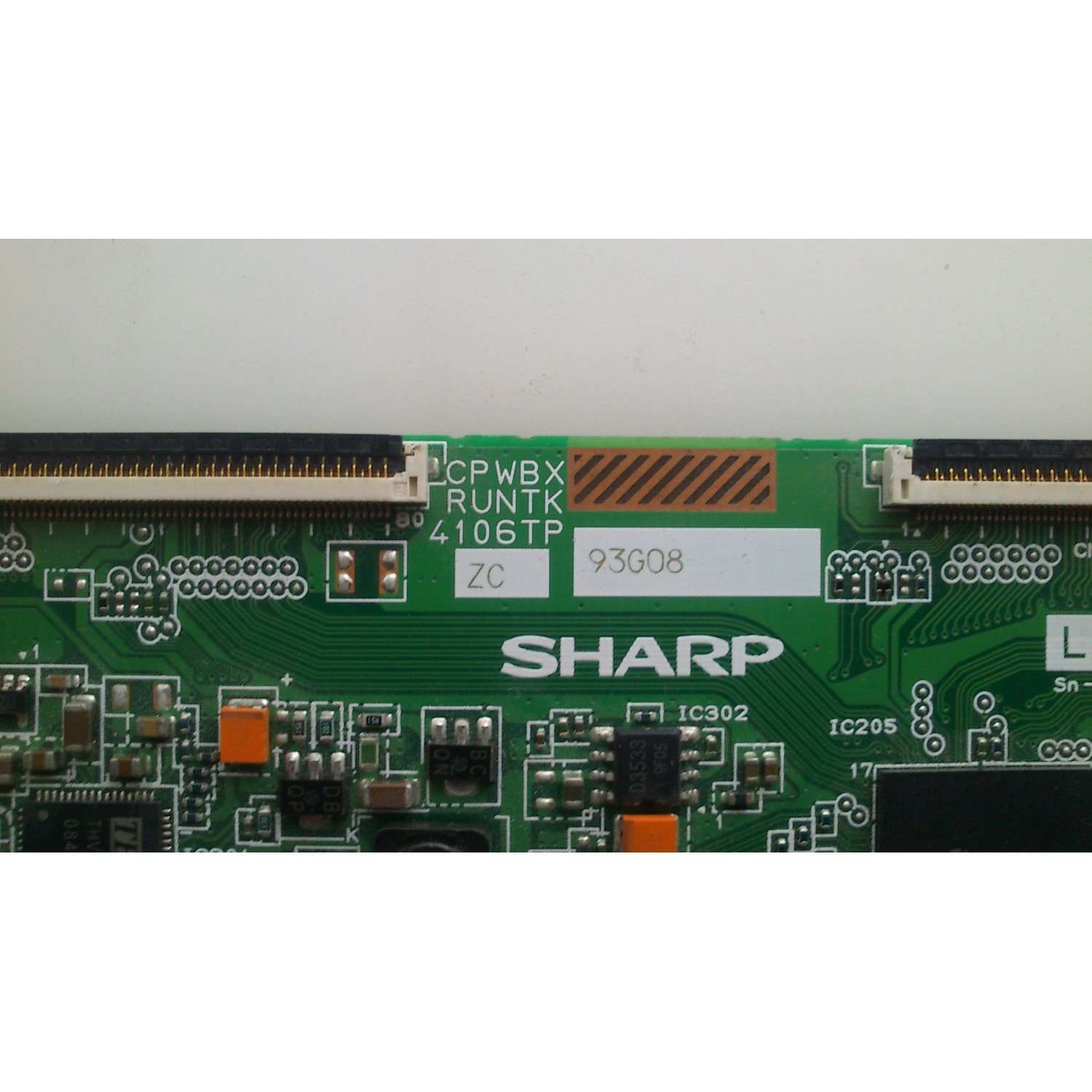 T-CON / SHARP RUNTK4106TPZC MODELO LC-40E67U - Imagen 2
